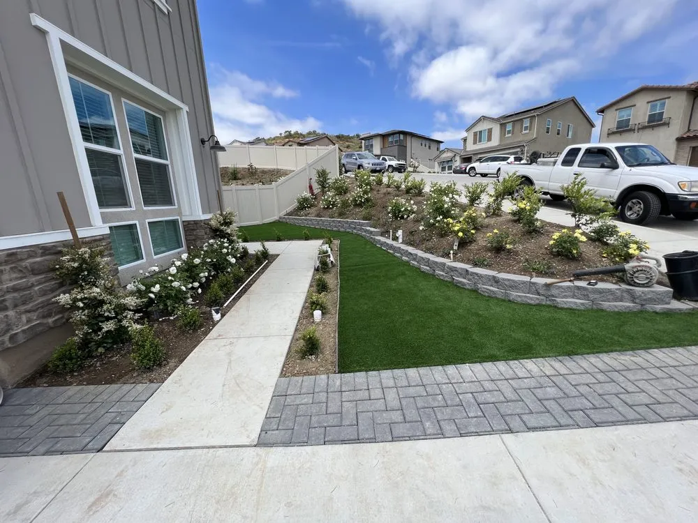 Expert landscape installation in San Diego, CA by One Seed Builders