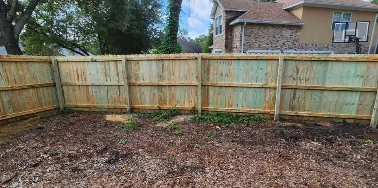 Custom yard cleanup service in Crestview, FL by One Shot Lawn Care