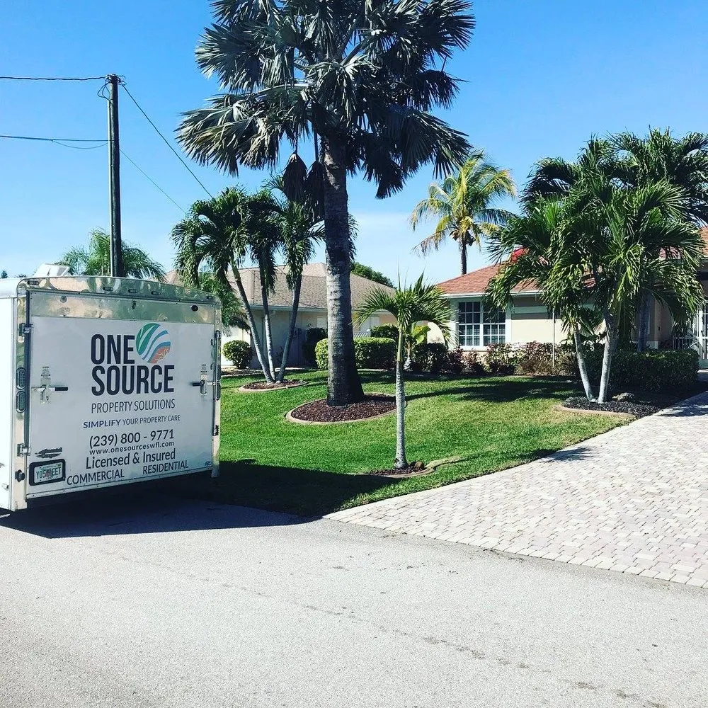 Expert landscaping services for beautiful yards in Fort Myers, FL by One Source Property Solutions