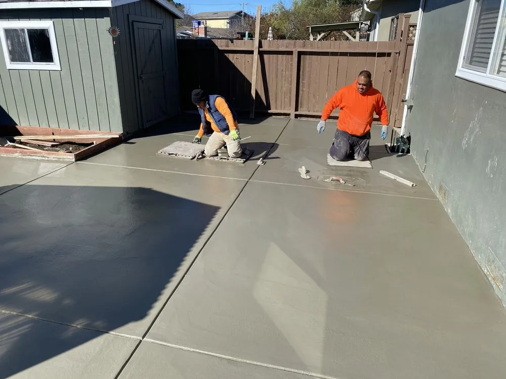 Custom residential landscaping in San Bruno, CA by One Stop Concrete Construction