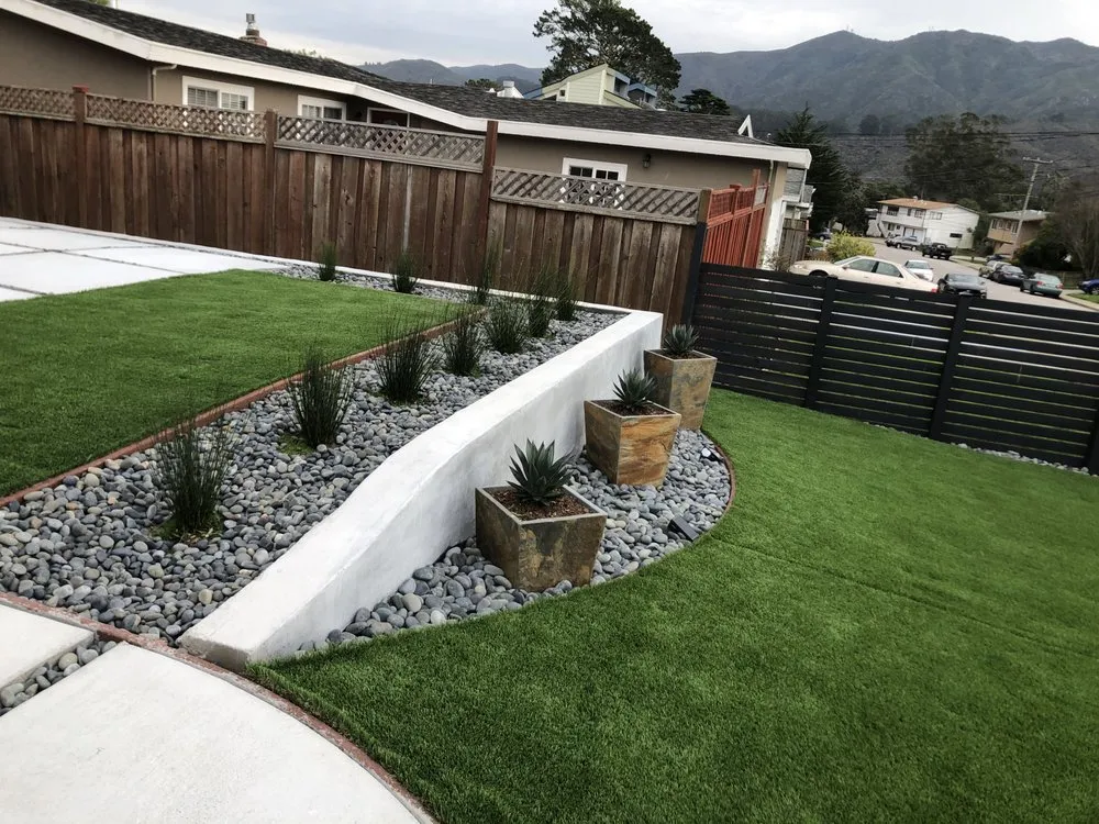 Reliable landscape design for homes in San Bruno, CA by One Stop Concrete Construction