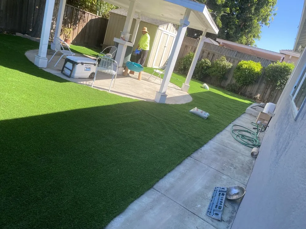 Professional outdoor landscaping in San Bruno, CA - One Stop Concrete Construction