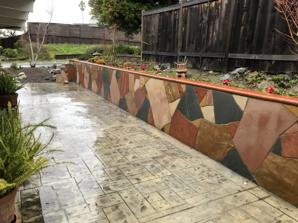 Professional outdoor landscaping for beautiful yards in San Bruno, CA by One Stop Concrete Construction