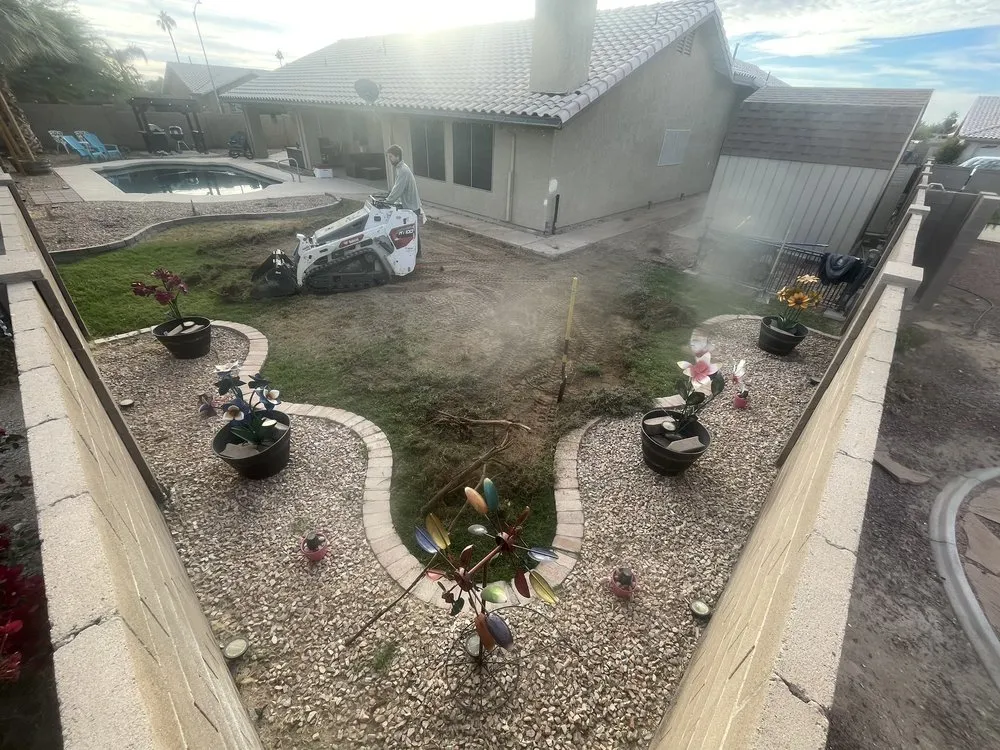 Top-rated yard maintenance experts serving Yuma, AZ - One-Stop Construction Landscaping