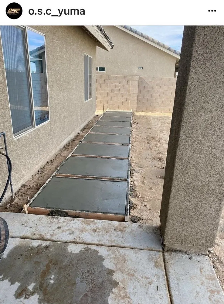 Local lawn mowing service for homes in Yuma, AZ by One-Stop Construction Landscaping