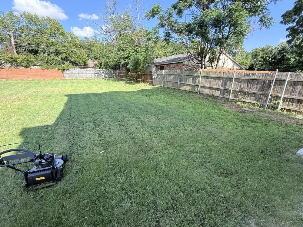 Custom lawn care service for beautiful yards in Cedar Hill, TX by One Stop Home Services