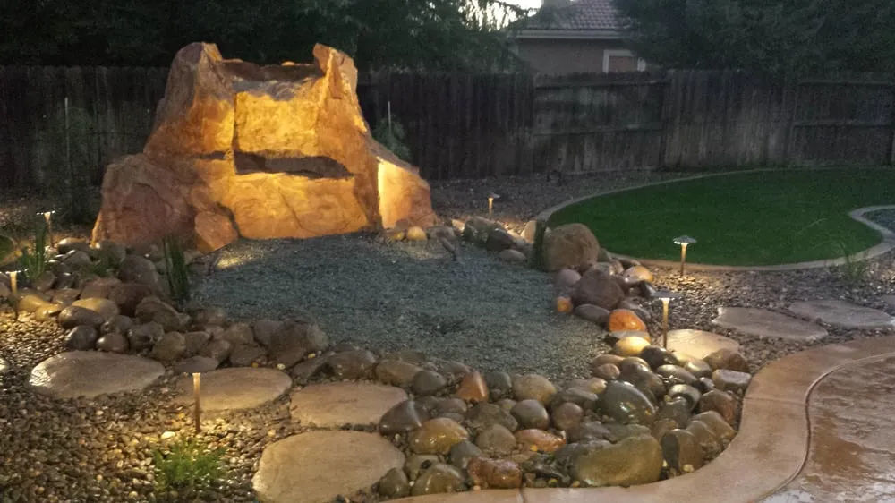 Professional landscape design in Elverta, CA by One Stop Landscaping