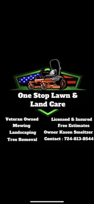 One Stop Lawn & Land Care Logo