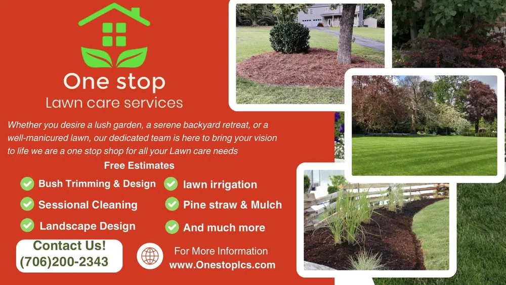 Trusted landscape design near you in Lula, GA by One Stop Lawn Care Services