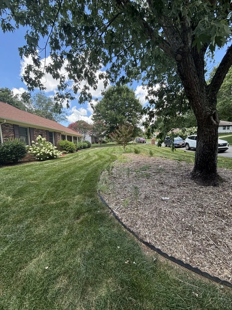 Top-rated garden landscaping for residential properties in Concord, NC by One Stop Shop Lawn Care