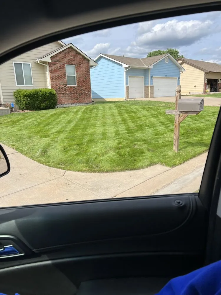 Professional yard maintenance for beautiful yards in Wichita, KS by One Stop Solution