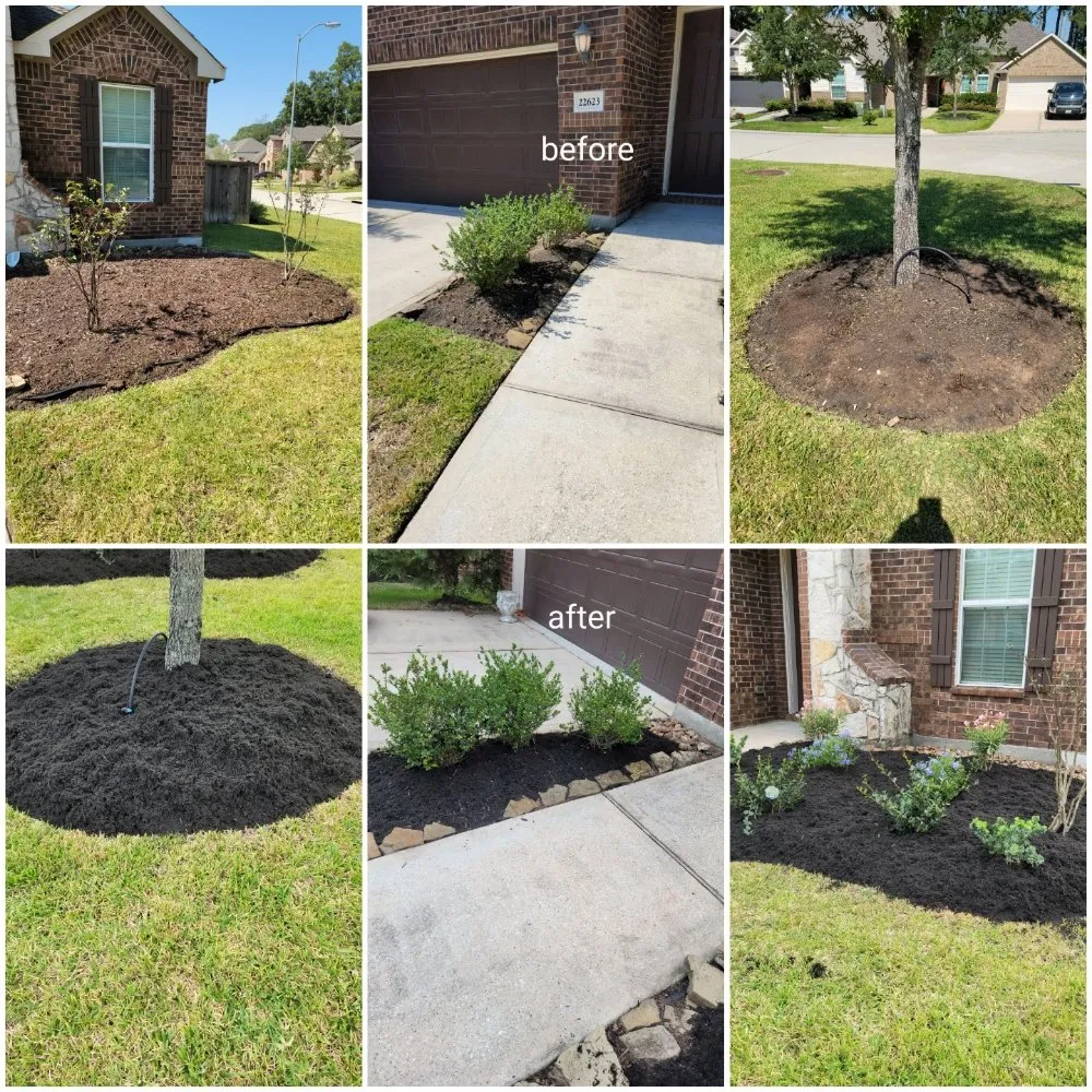 Top-rated garden landscaping experts serving Houston, TX - One Touch Cleaning Service
