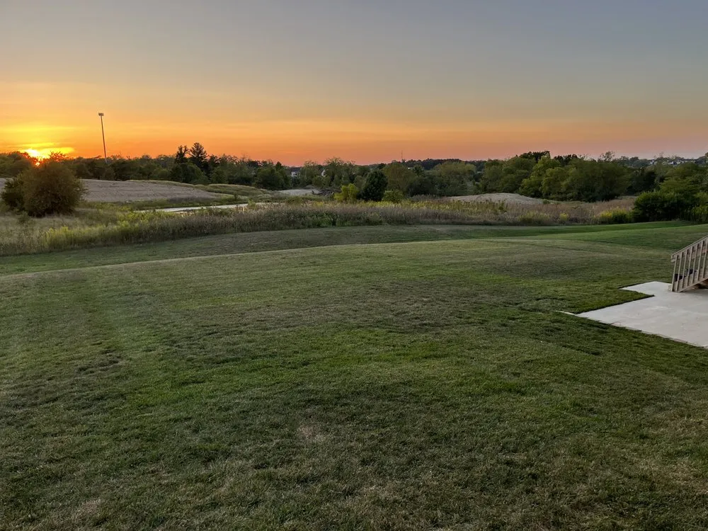 Professional residential landscaping in Franklin, OH by One Up Lawn Care