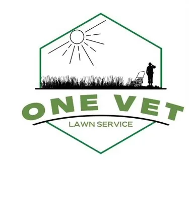 One Vet Lawn Service Logo