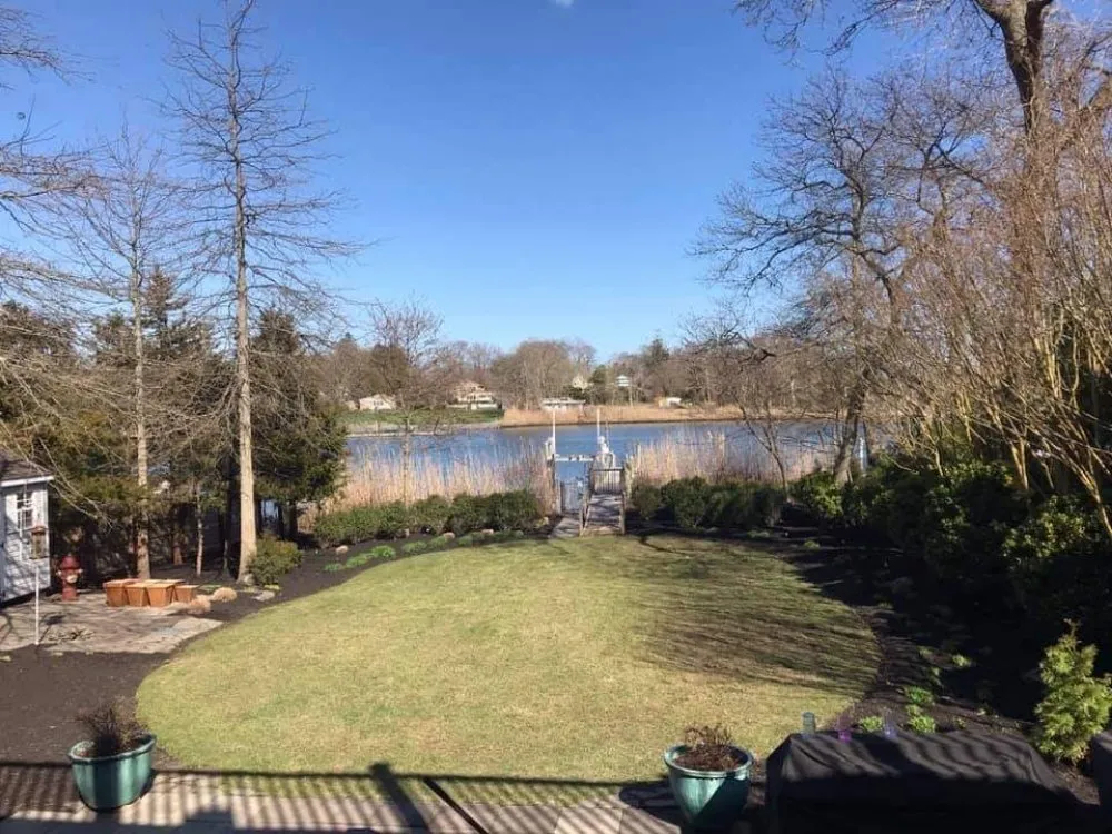 Affordable landscape installation in Shirley, NY by One Vision Landscaping