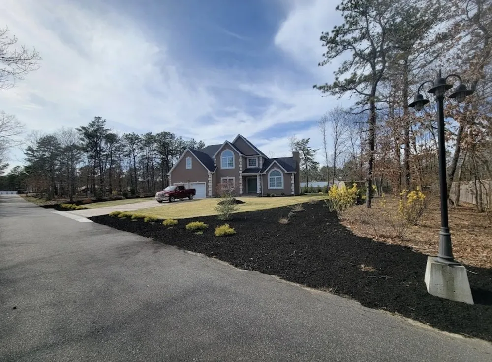 Custom outdoor landscaping for beautiful yards across Shirley, NY - One Vision Landscaping