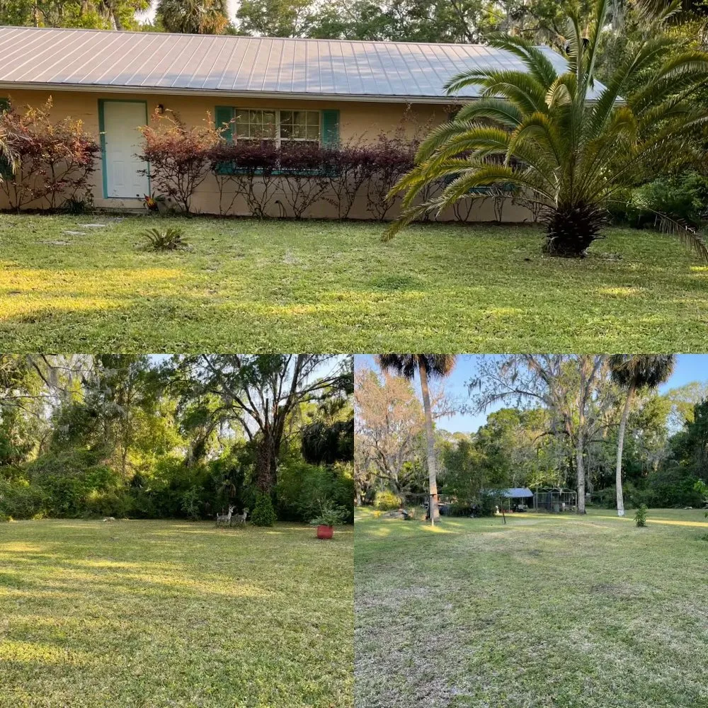 Custom residential landscaping for beautiful yards in Cross City, FL by O’Neal and Sons Lawn Care