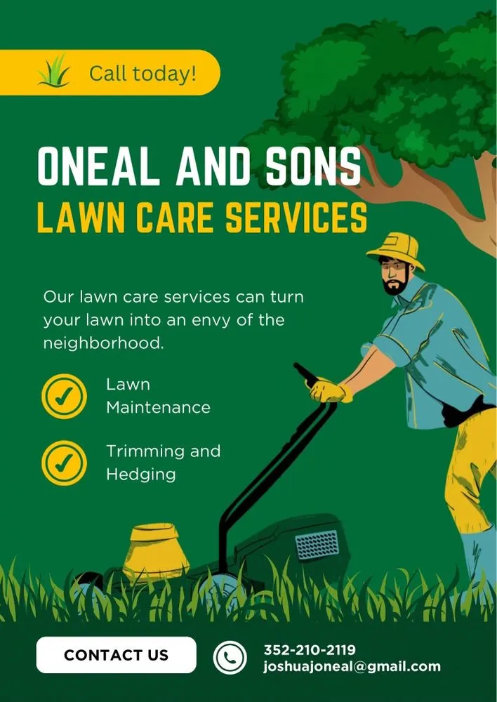 Trusted residential landscaping with custom design across Cross City, FL - O’Neal and Sons Lawn Care