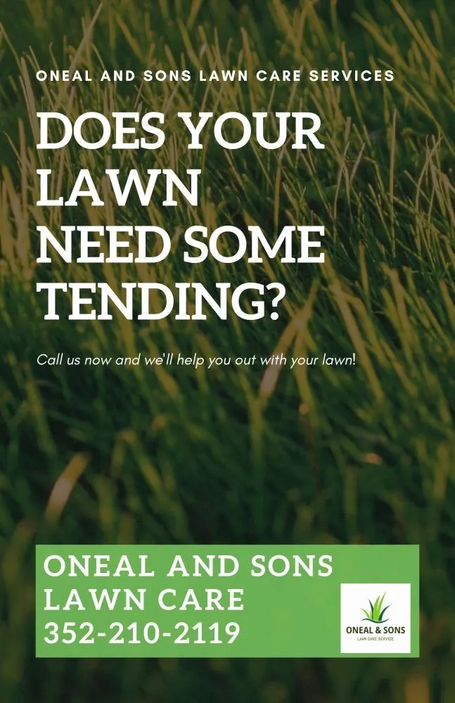 Local lawn mowing service for homes in Cross City, FL by O’Neal and Sons Lawn Care