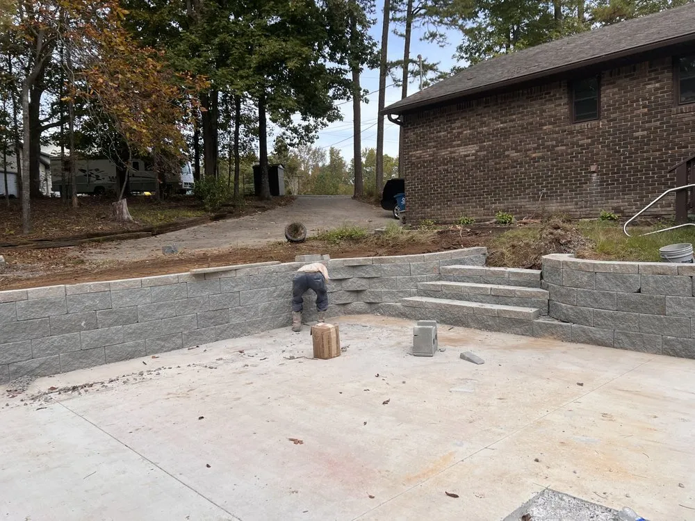 Reliable residential landscaping for residential properties in Gardendale, AL by Oneal Concrete & Design