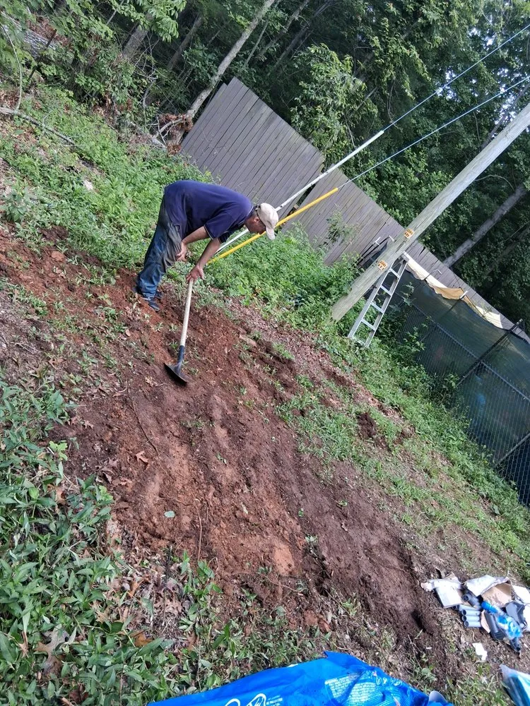 Professional yard cleanup service with custom design across Blairsville, GA - Oneals Lawncare And Handyman Services