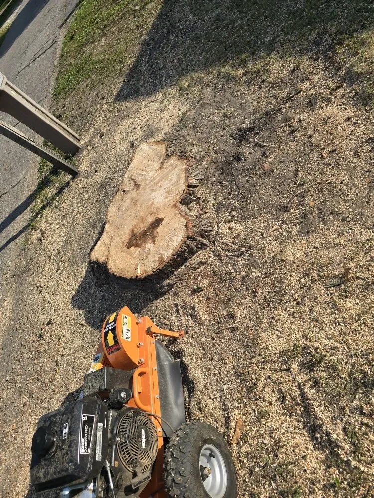 Custom residential landscaping in Clinton, IN by ONeals Stump Grinding