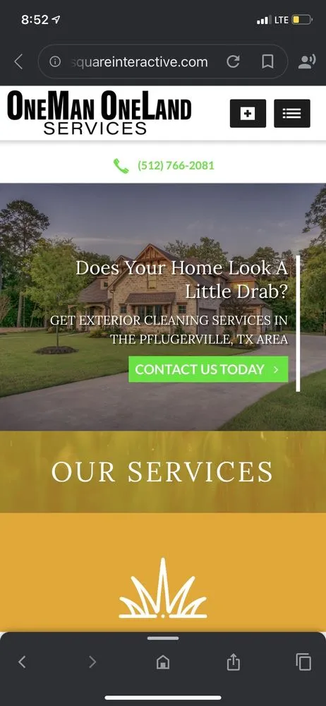 Local lawn care service for residential properties across Pflugerville, TX - OneMan OneLand Services