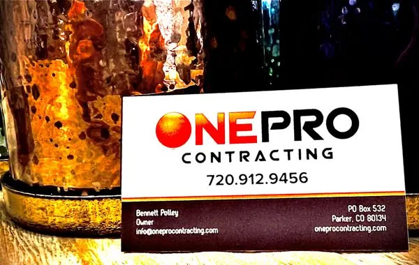 OnePRO Contracting Logo