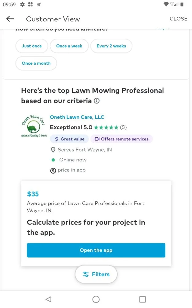 Custom yard maintenance in Fort Wayne, IN by Oneth Lawn Care