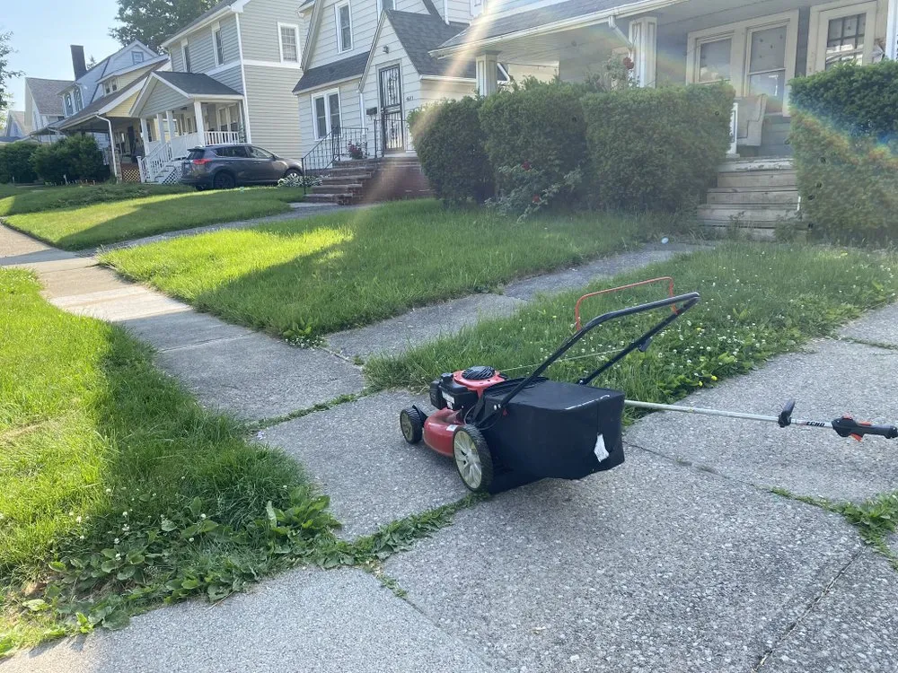 Custom landscape installation near you in Garfield Heights, OH by Only 1 Thouch Lawn Care