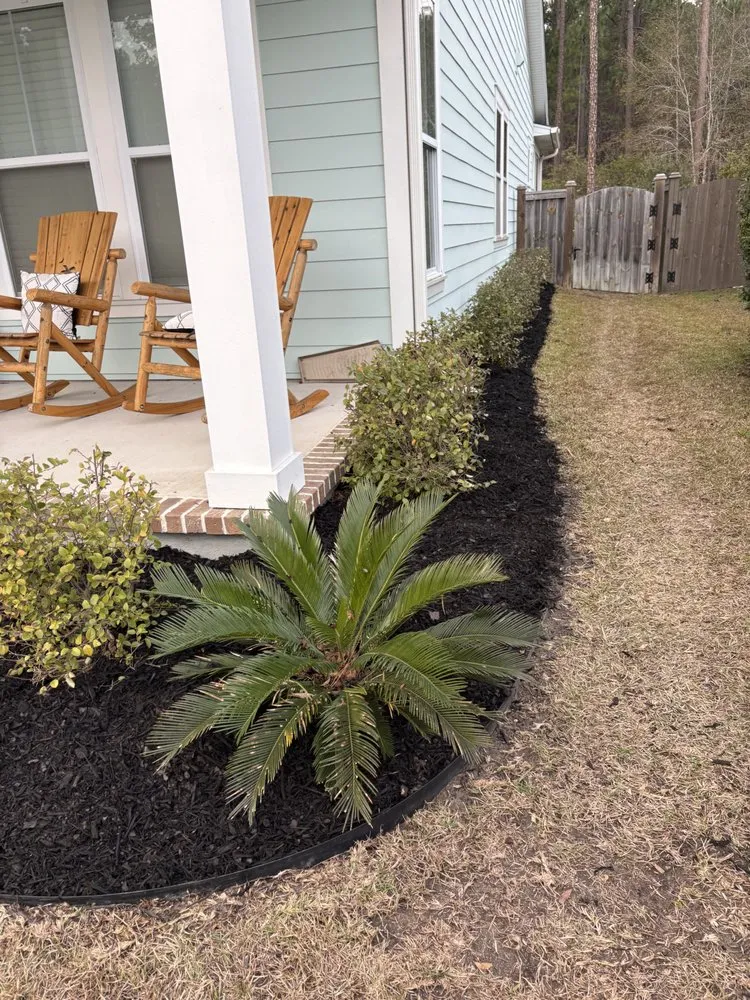 Expert lawn care service with custom design in Goose Creek, SC by Only Green Landscape And Lighting Solutions