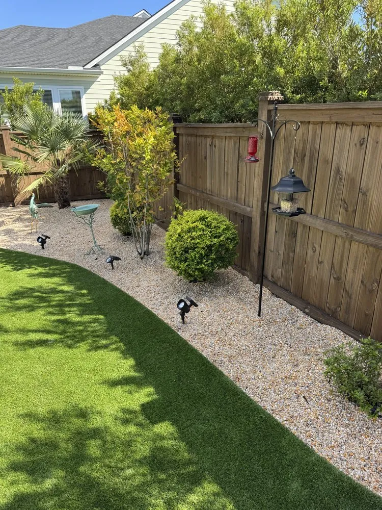 Expert garden landscaping for residential properties across Goose Creek, SC - Only Green Landscape And Lighting Solutions