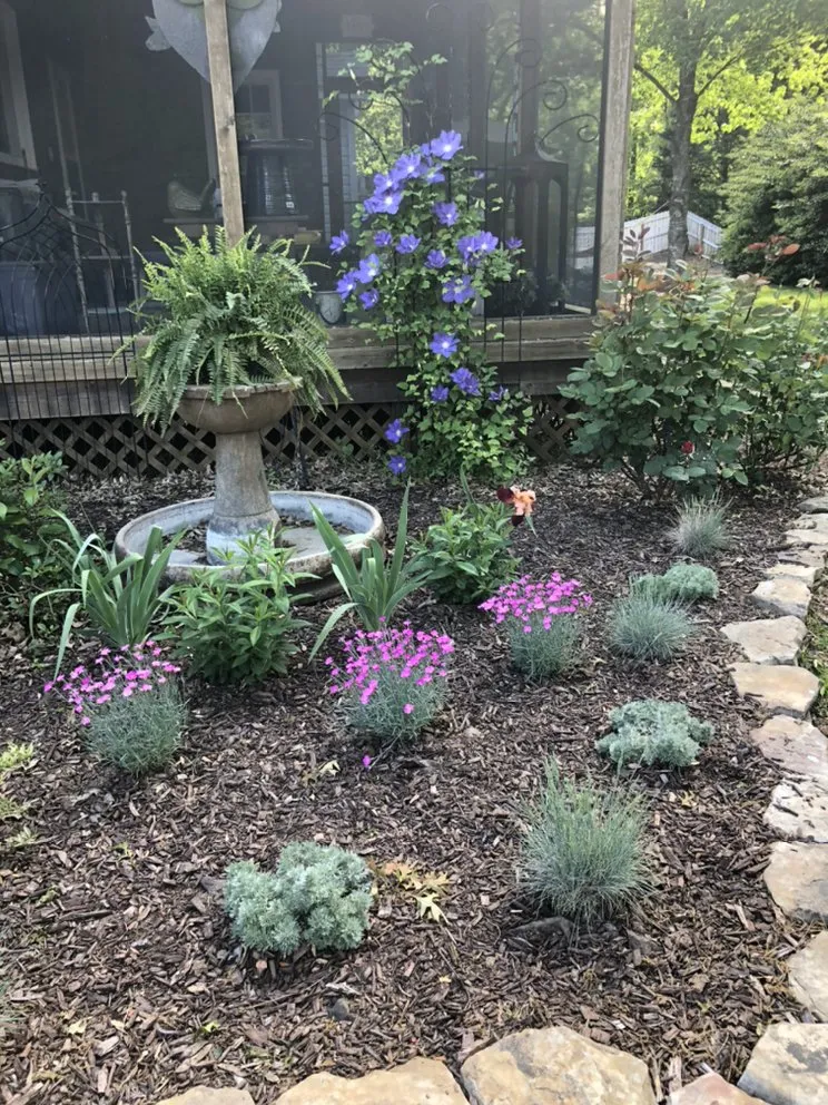 Expert garden landscaping in Mooresville, NC by Only Lawns