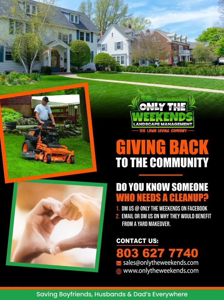 Reliable residential landscaping experts serving Rock Hill, SC - Only The Weekends