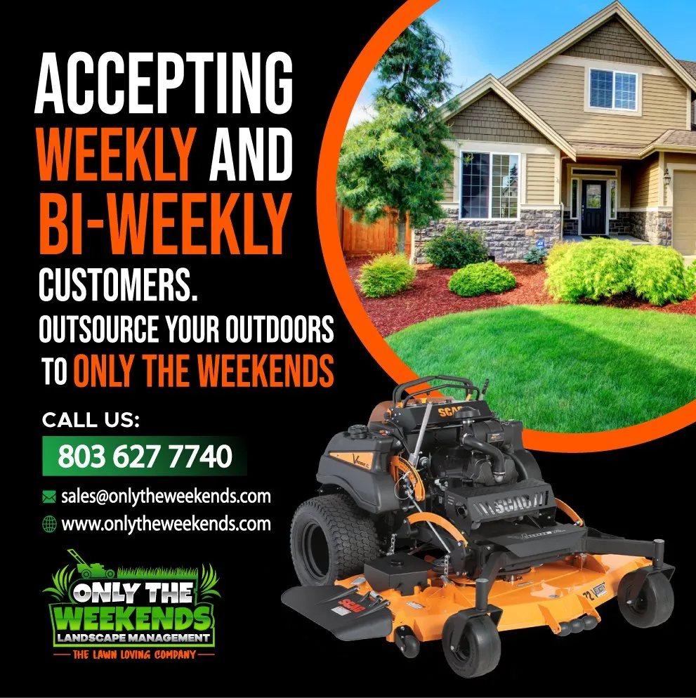 Affordable residential landscaping in Rock Hill, SC by Only The Weekends