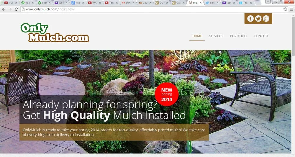 Trusted landscape design in Lake Orion, MI by Onlymulch