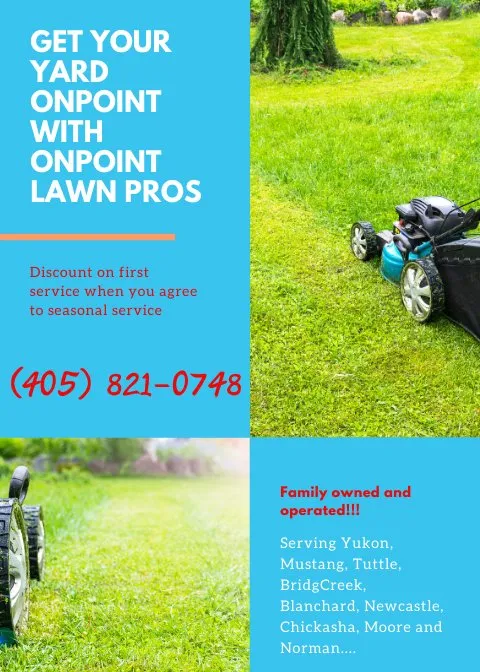 Trusted lawn care service in Tuttle, OK - OnPoint Lawn Pros