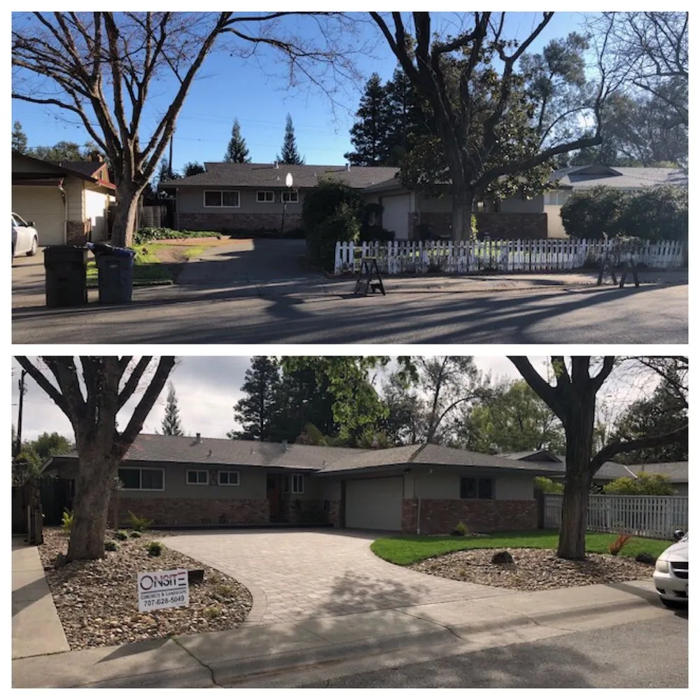 Professional residential landscaping near you across Vacaville, CA - Onsite Concrete & Landscape