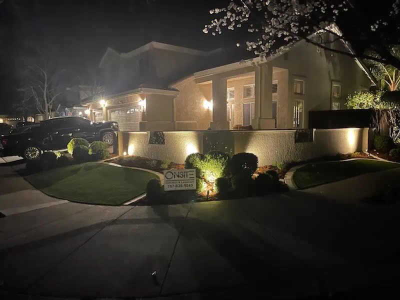 Top-rated residential landscaping for year-round maintenance in Vacaville, CA by Onsite Concrete & Landscape