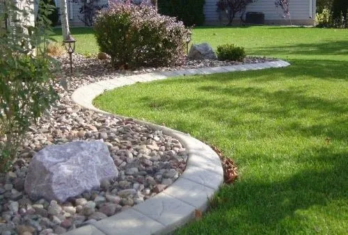 Professional outdoor landscaping with custom design in Fargo, ND by Onsite Property Services