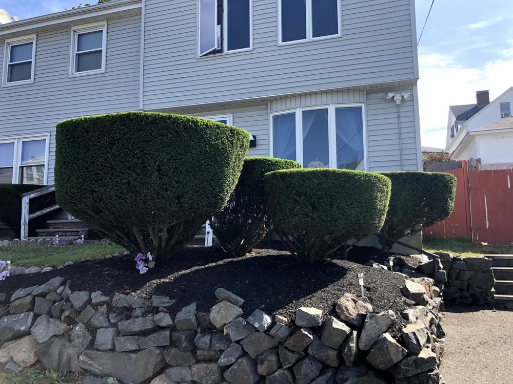 Custom outdoor landscaping in Salem, MA by O&P Landscapes