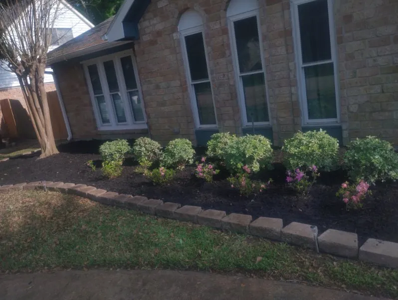 Local outdoor landscaping in Humble, TX by Opal Green Landscaping