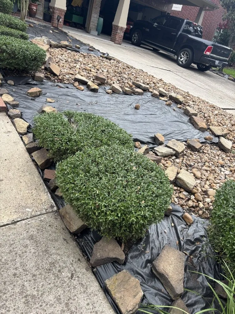 Local landscaping services in Humble, TX by Opal Green Landscaping