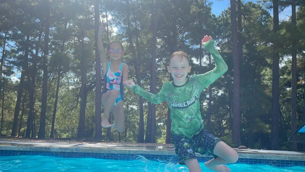 Local residential landscaping with custom design in La Grange, TX by Opal Pools