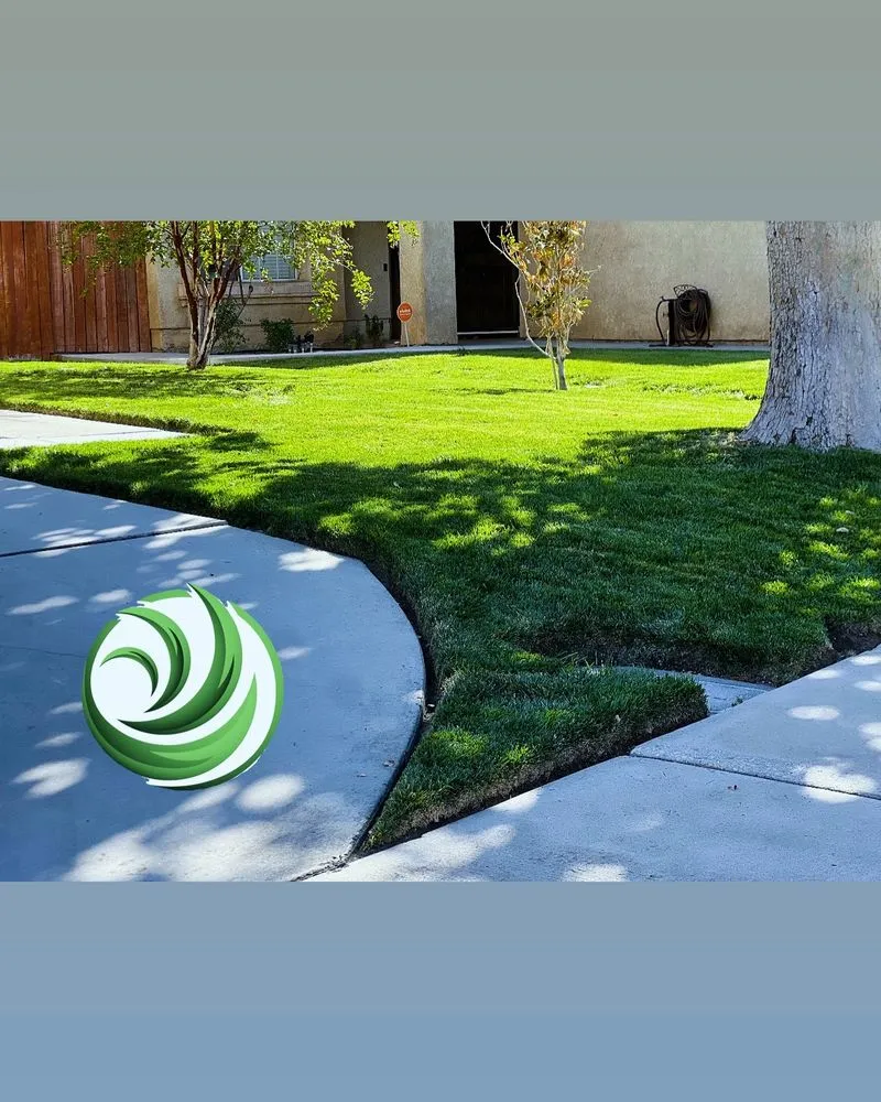 Custom garden landscaping in Lancaster, CA by Opal View