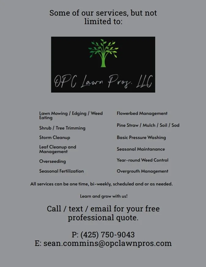 Affordable lawn mowing service experts serving North Charleston, SC - OPC Lawn Pros