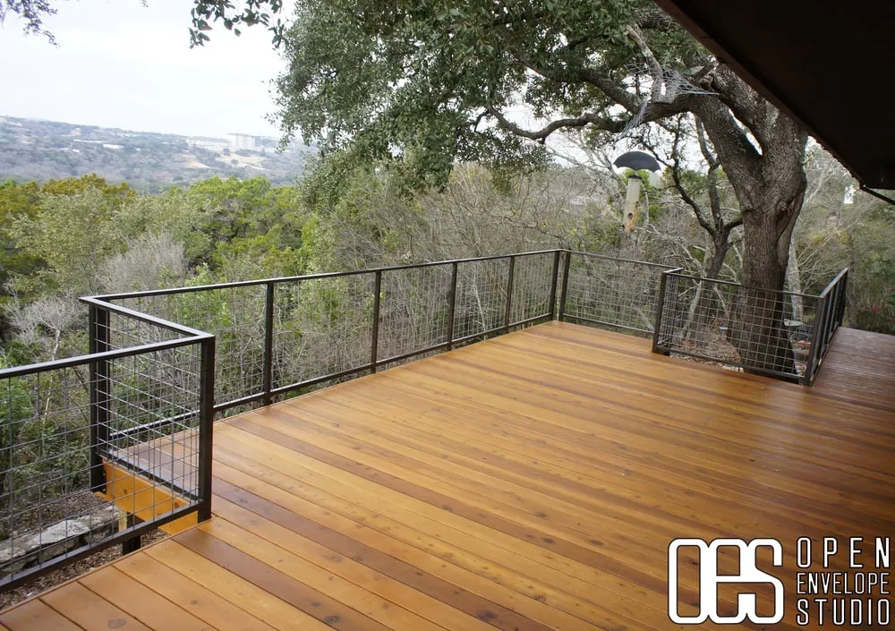 Expert yard cleanup service for outdoor upgrades in Austin, TX by Open Envelope Studio
