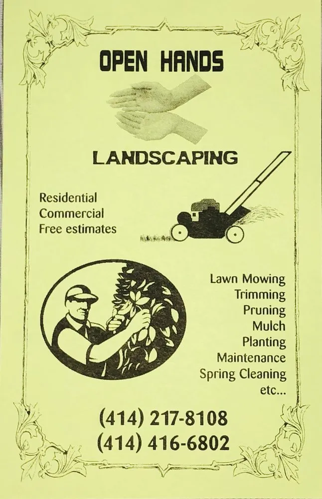 Expert landscape installation experts serving Milwaukee, WI - Open-Hands Landscaping