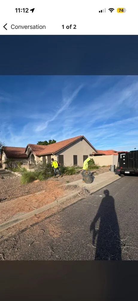 Expert lawn mowing service in Tempe, AZ by Open View Landscape And Tree Service