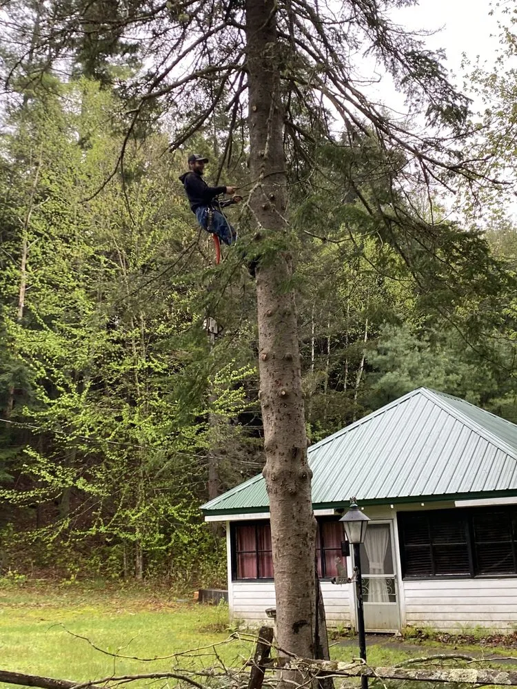 Custom garden landscaping for homes in South Glens Falls, NY by Open View Property Manangement